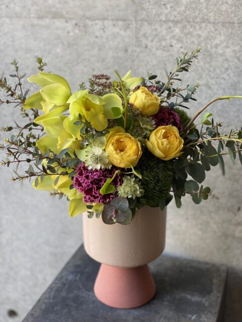 Mother’s Day -Table Bouquet- “Yellow”