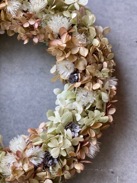 Winter wreath -Hydrangea White-