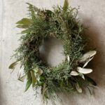 Winter wreath-Fresh green-